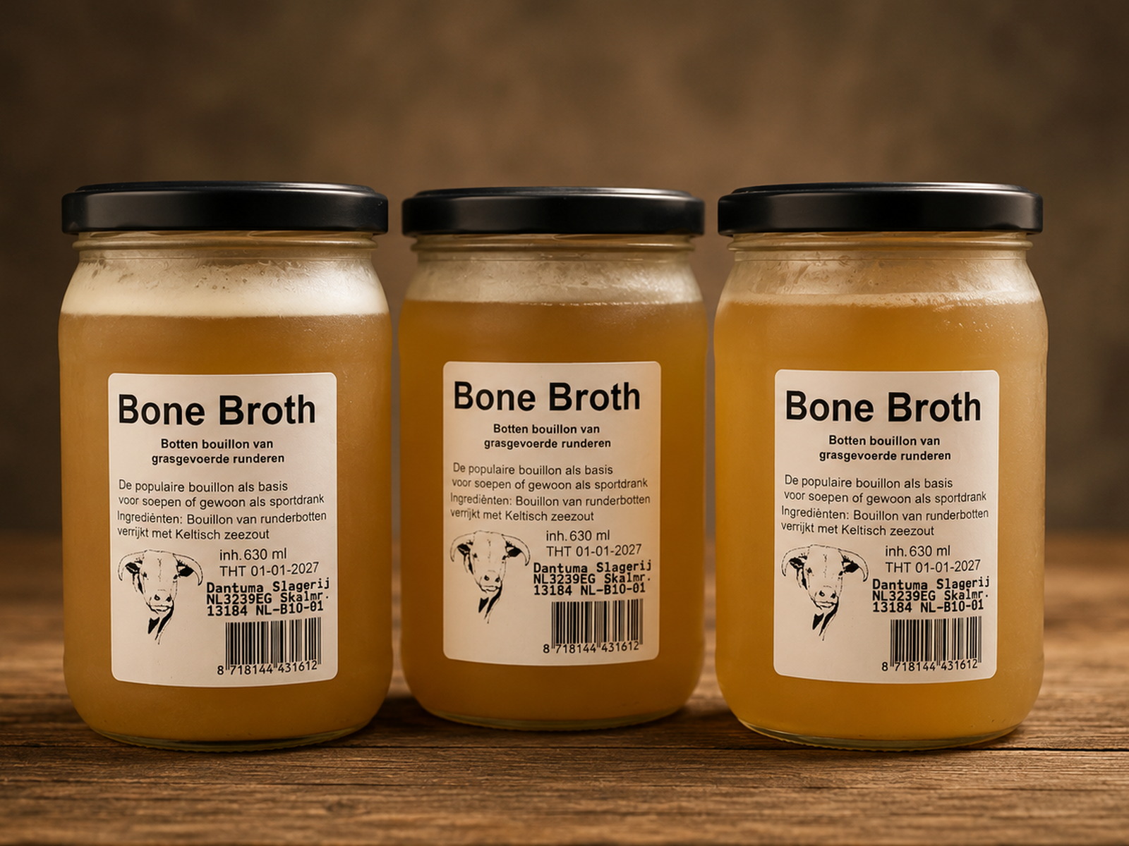 Biologische Bonebroth / Bottenbouillon