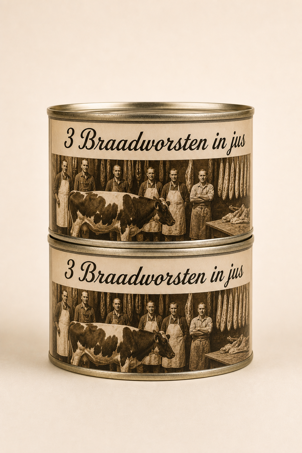 Biologische Runderbraadworsten in Jus