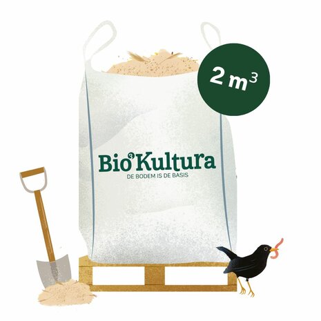 Bio Kultura Miscanthus-mulch Big Bag foto 3