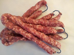 Knoflook Worst